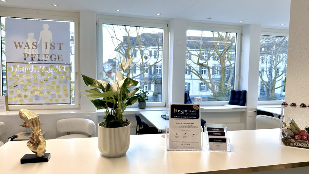 Karriere Büro Pflege Verbindet